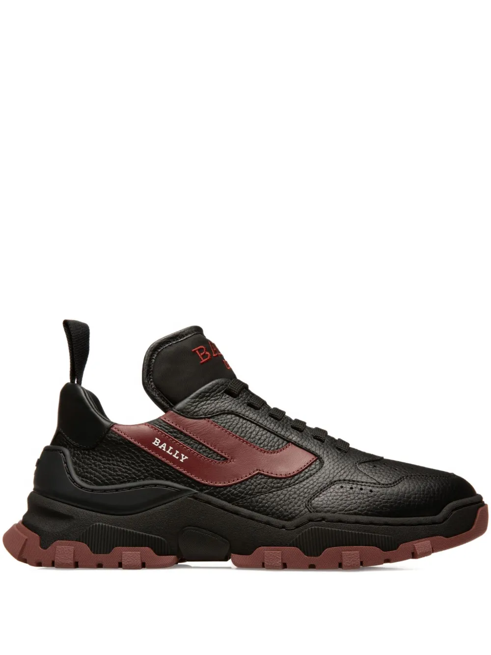 Bally Lace-up Leather Sneakers