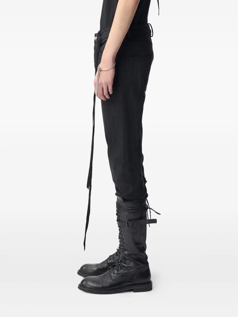Ann Demeulemeester Wout five-pocket jeans Zwart