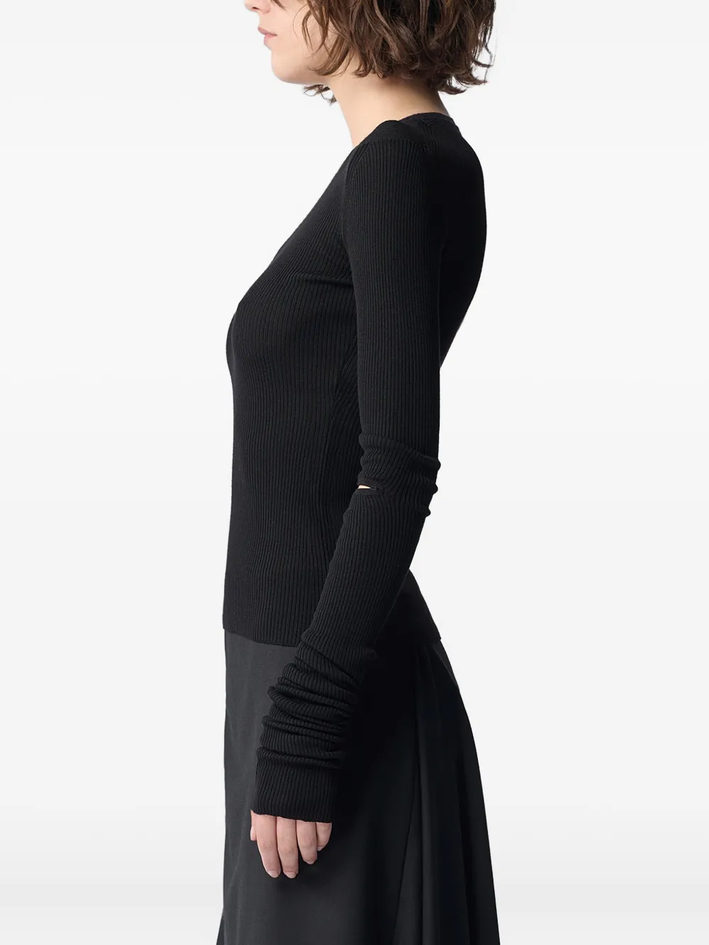 Ann Demeulemeester Lyell top Zwart