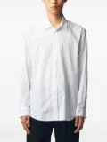 Ann Demeulemeester Benard poem-print voile shirt - White