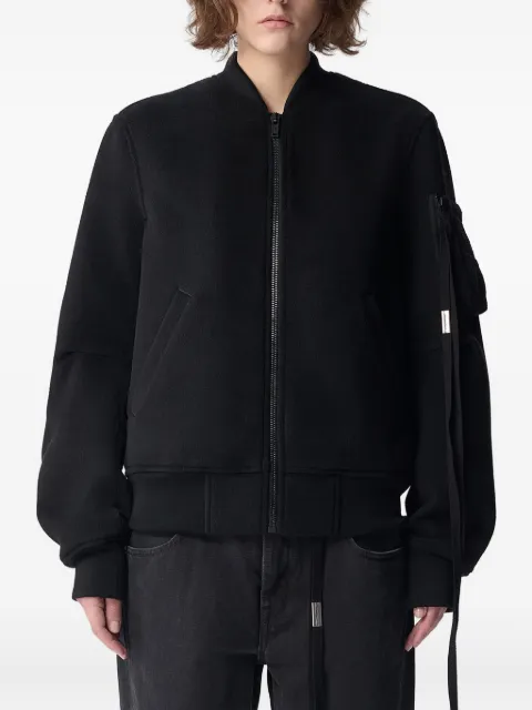 Ann Demeulemeester zip-up bomber jacket