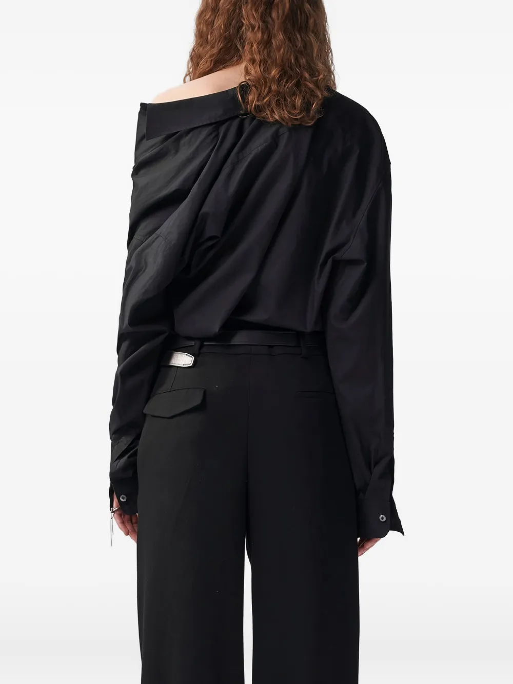Ann Demeulemeester Nelly shirt Zwart