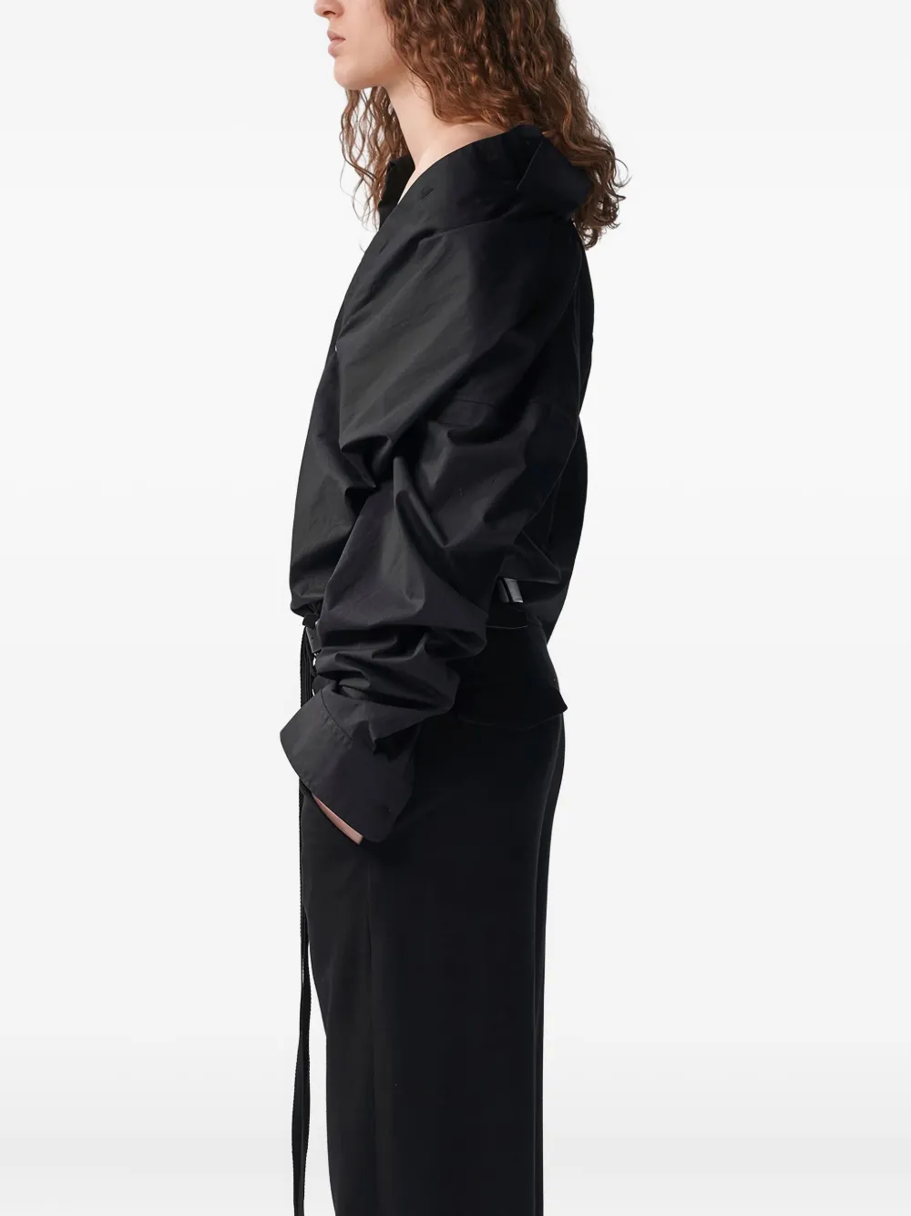 Ann Demeulemeester Nelly shirt Zwart