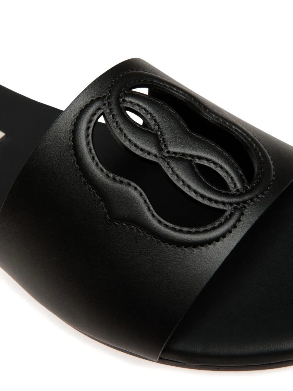 Bally open-toe flat sandals Black