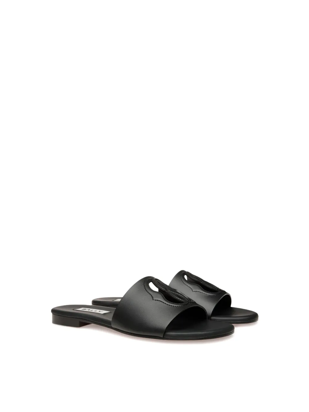 Bally open-toe flat sandals Black