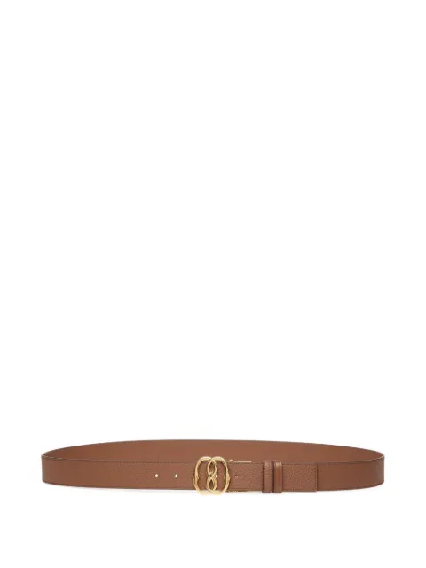 Bally logo-buckle leather belt