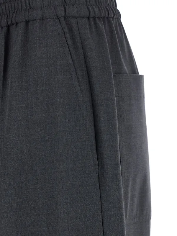 Brunello Cucinelli イージーパンツ | グレー | FARFETCH JP