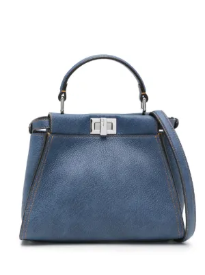 FENDI モン トレゾール バケットバッグ ミニ | ニュートラル | FARFETCH JP