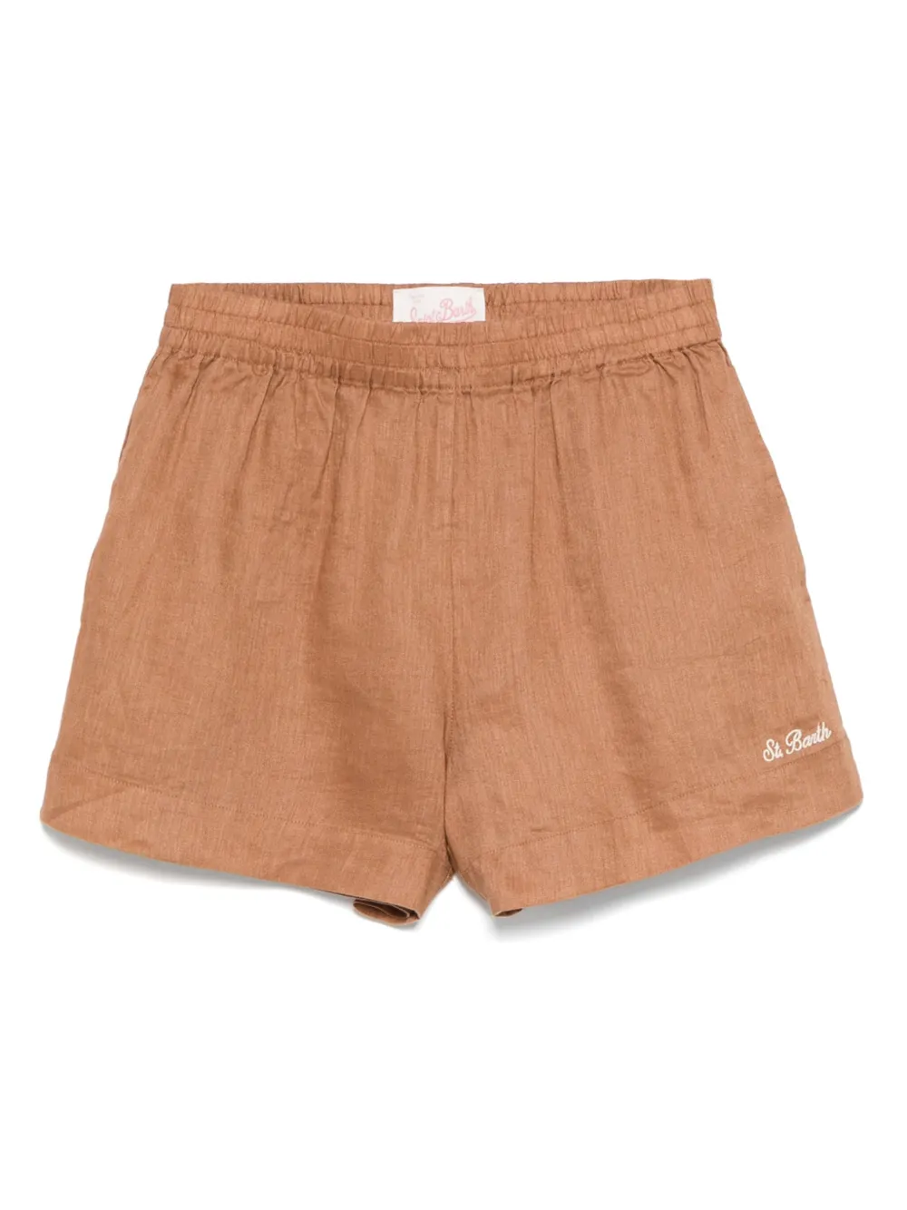 MC2 Saint Barth linen shorts | Brown | Image 1