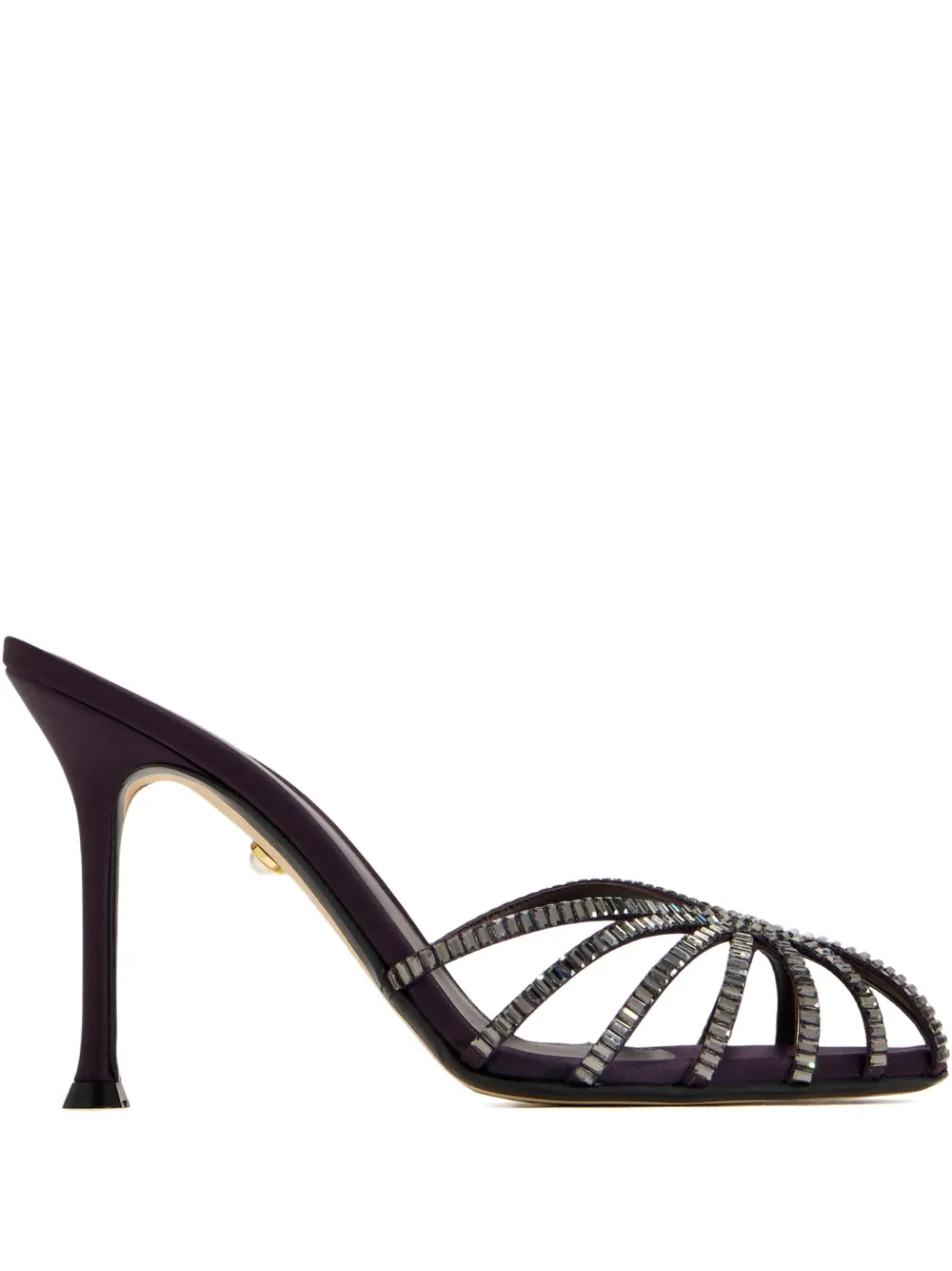 Alevì 95mm Soraya Sandals In Purple