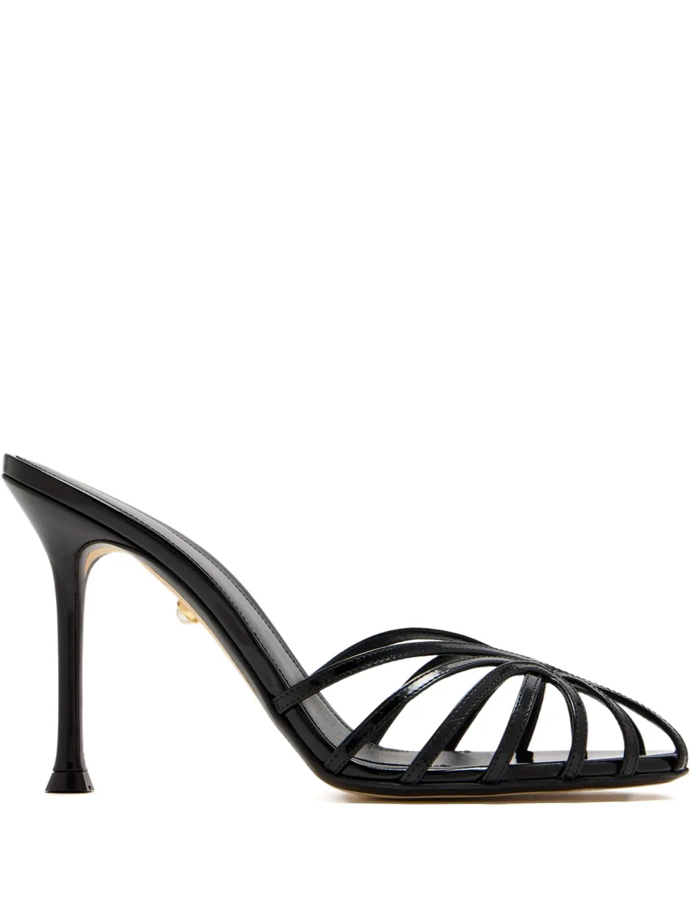 Alevì 80 mm stiletto sandalen Zwart