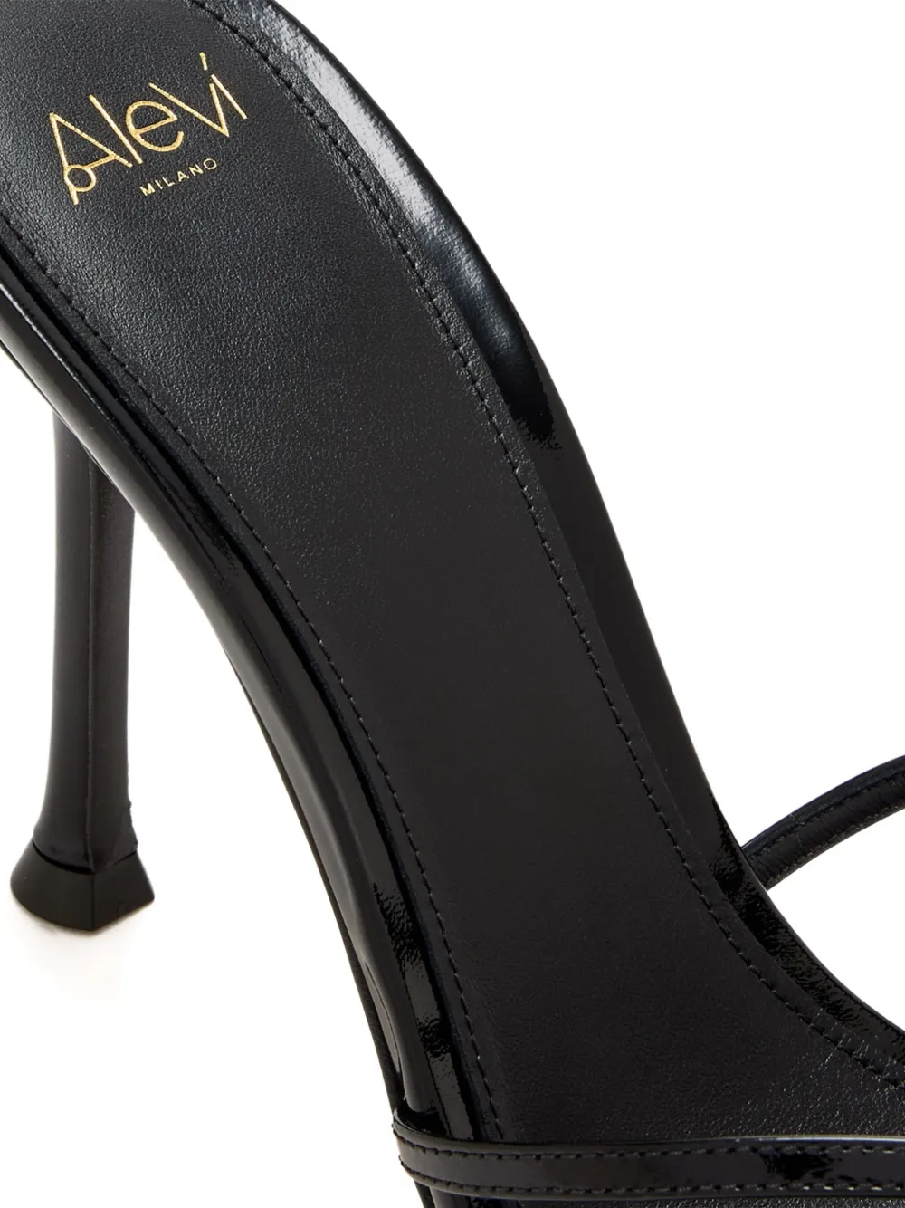 Alevì 80 mm stiletto sandalen Zwart