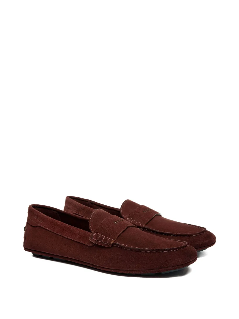 Bally Kerbs suède loafers - Bruin