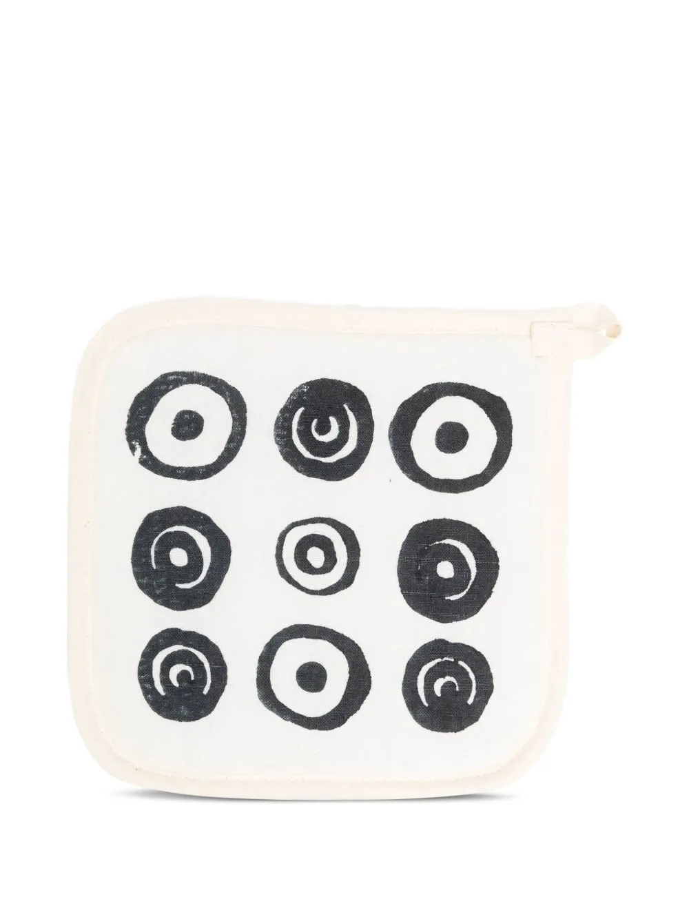 10 CORSO COMO portavasos con estampado circular | blanco | Image 1