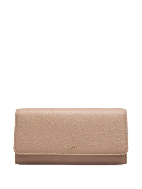 Bally grained leather wallet