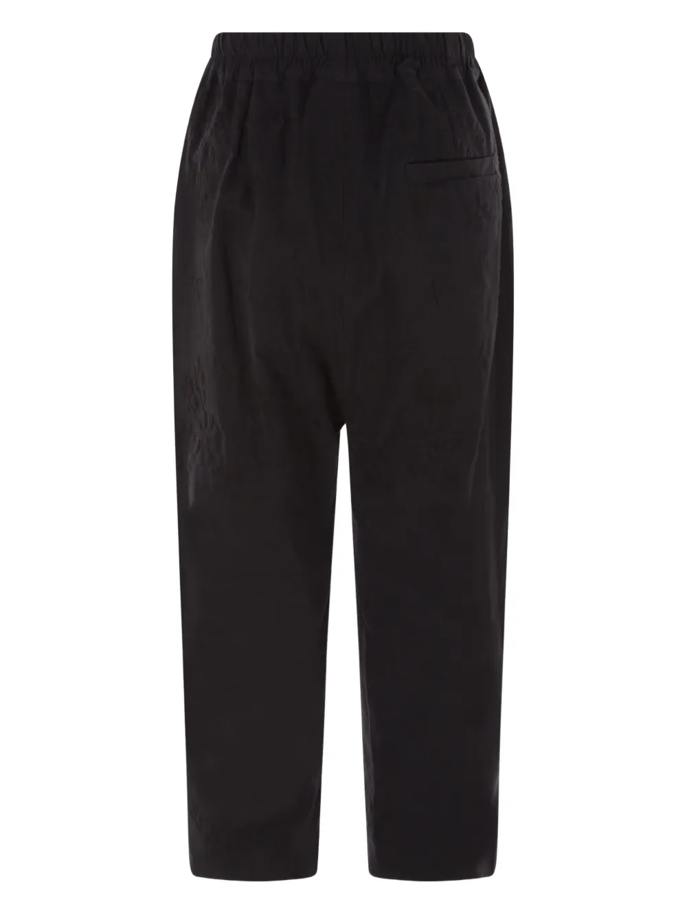 By Walid floral-embroidered elasticated-waist trousers | Tapered Pants | Image 2