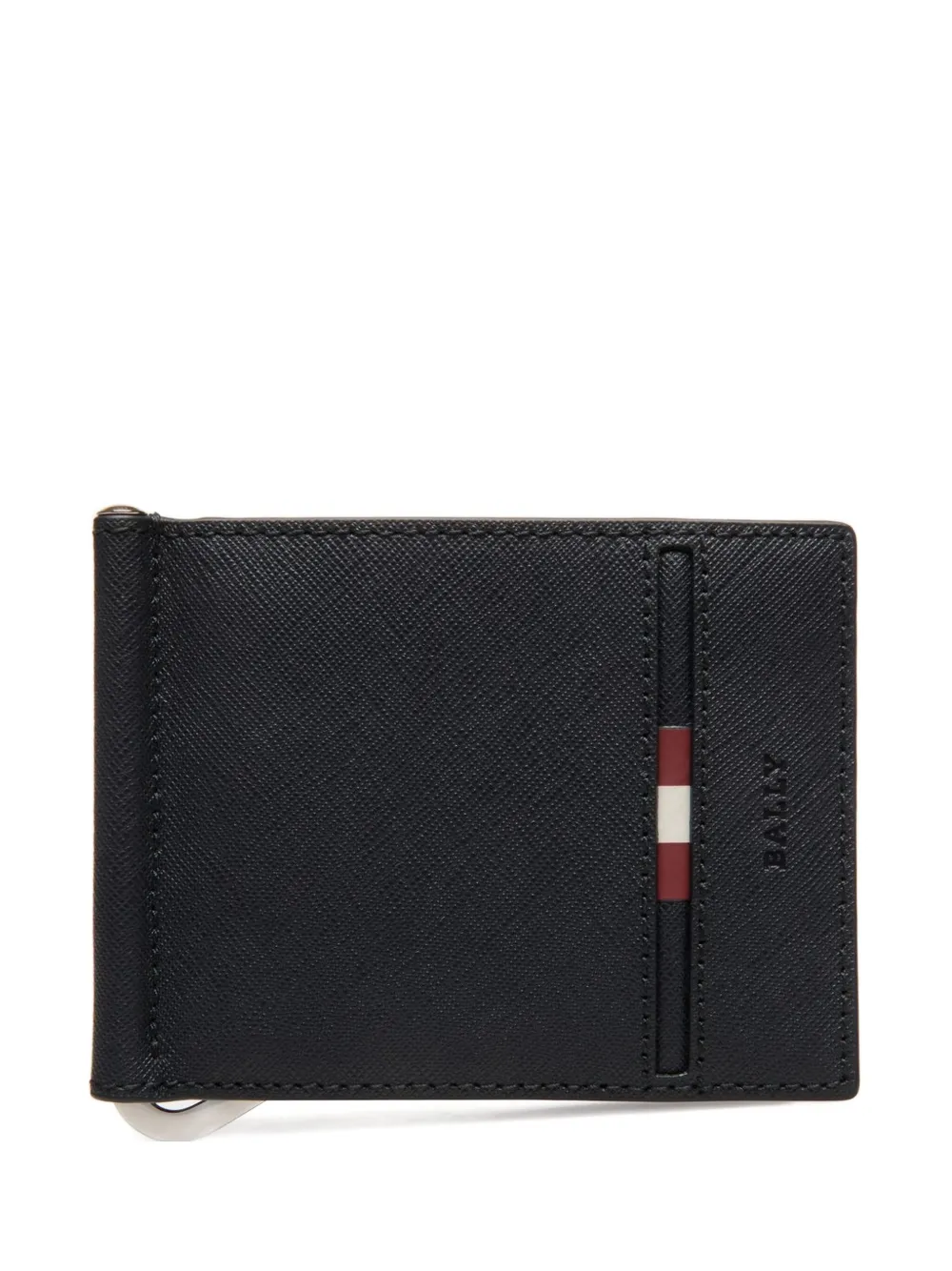 Bally Portemonnee met logo-reliëf Zwart