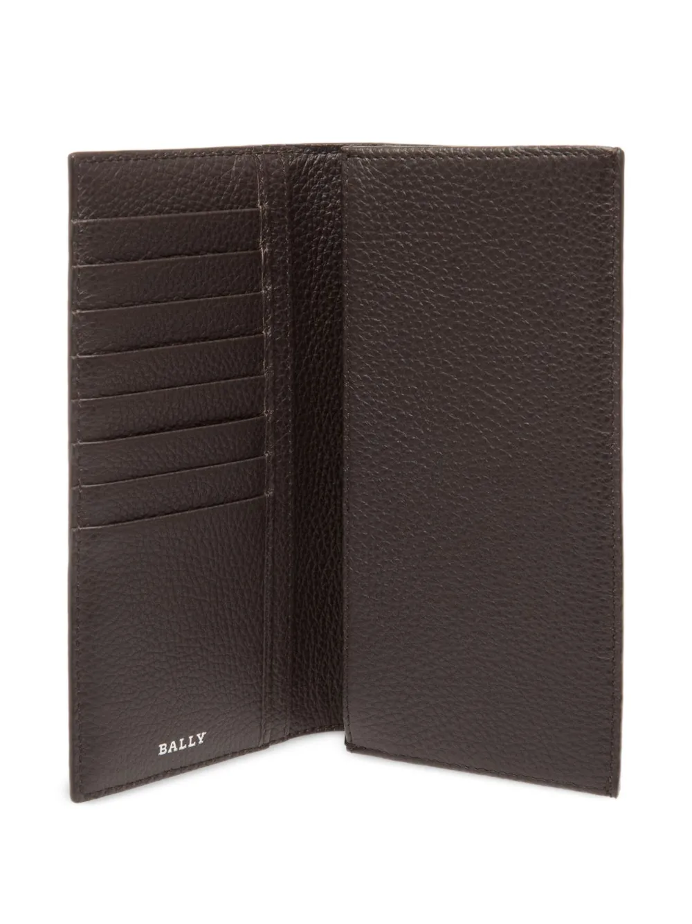 Bally Leren portemonnee Bruin
