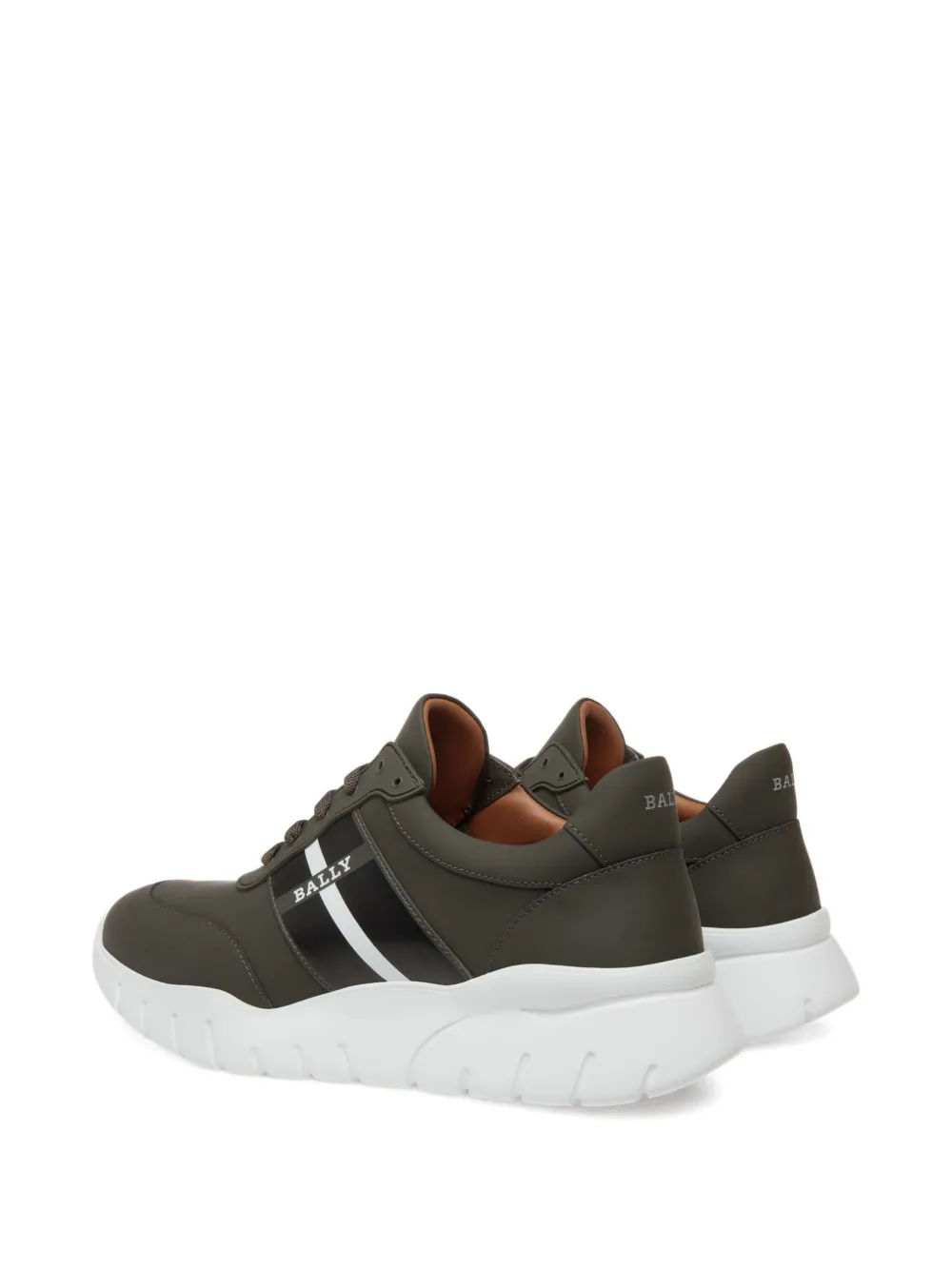 Bally panelled sneakers Green