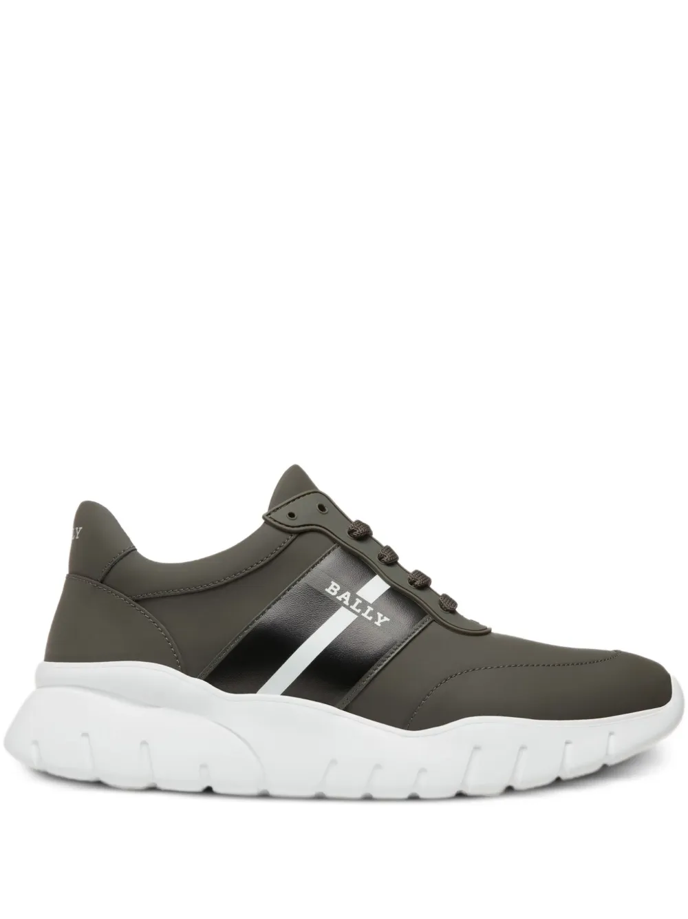 Bally panelled sneakers Green