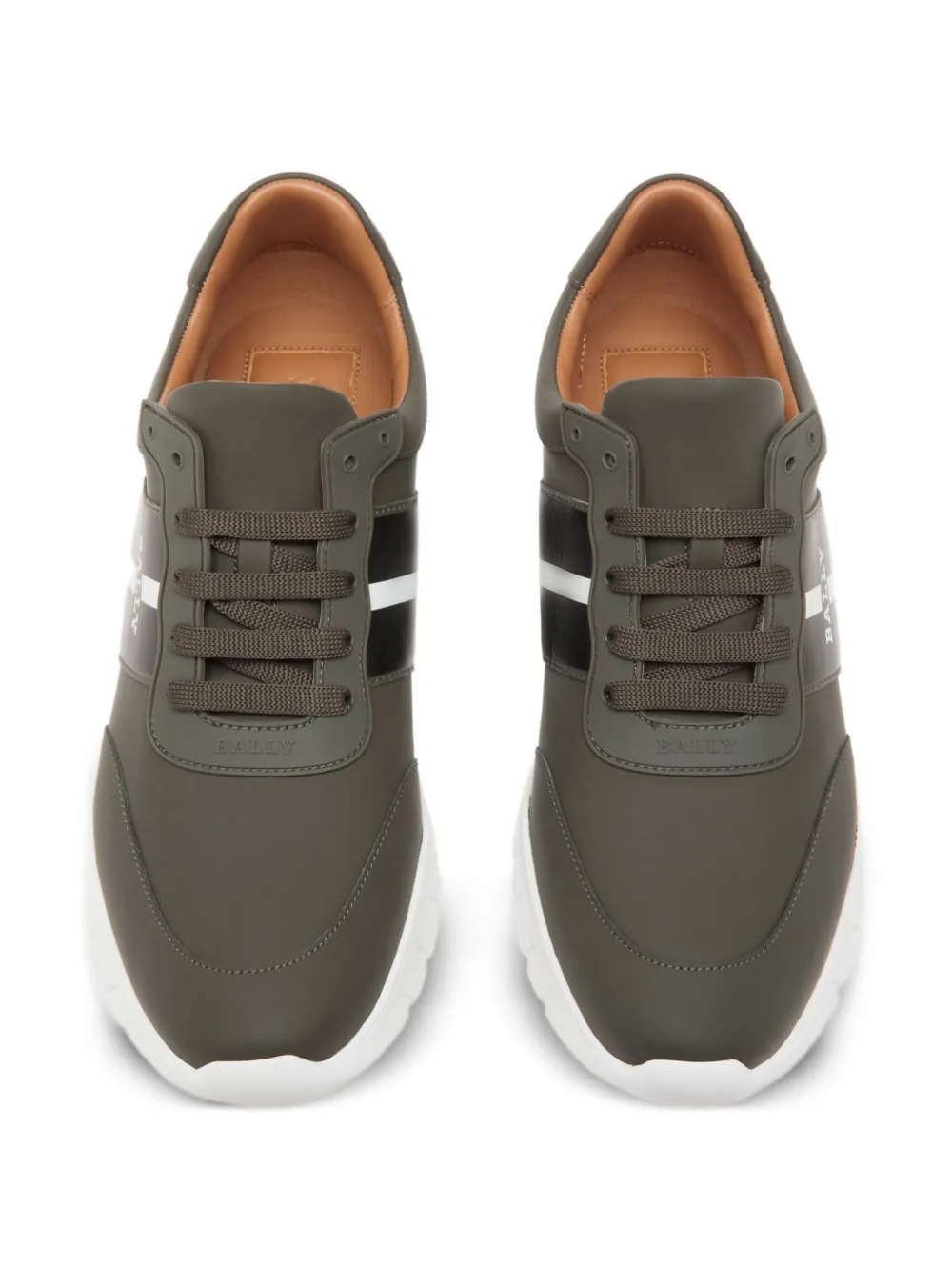 Bally Sneakers met vlakken Groen