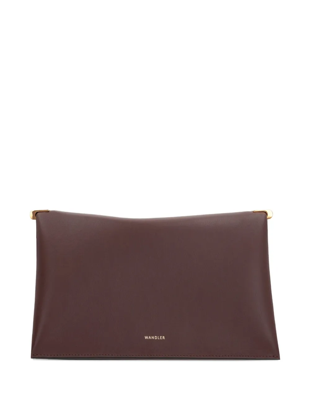 Wandler small flap-closure shoulder bag Bruin