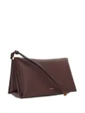 Wandler small flap-closure shoulder bag - Brown