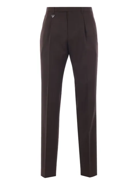 Prada pleated-front trousers