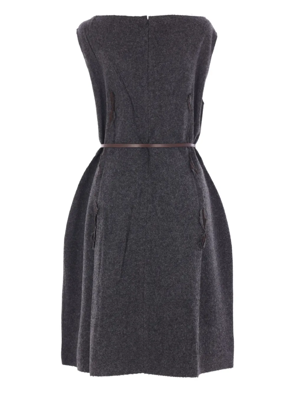 Prada Mini-jurk met ceintuur - Grijs
