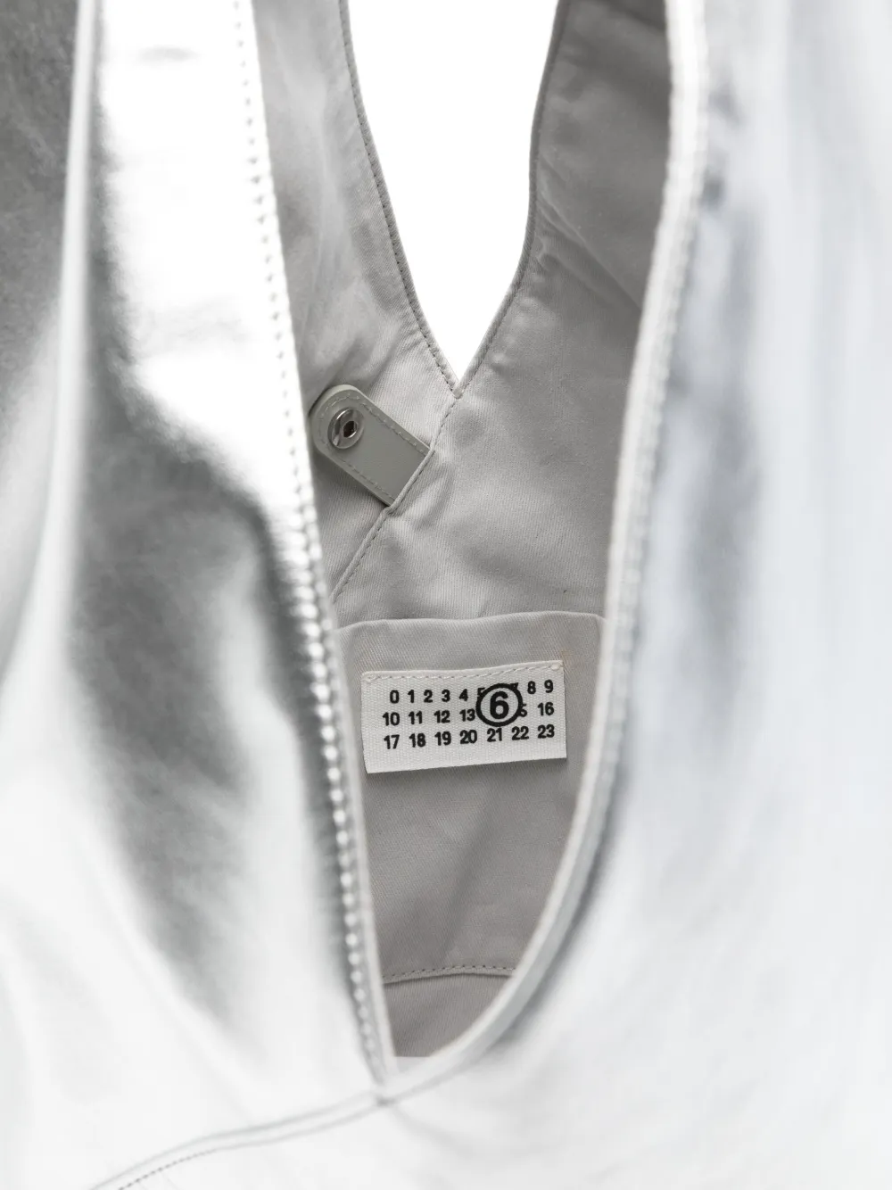 MM6 Maison Margiela Japanese medium schoudertas Zilver
