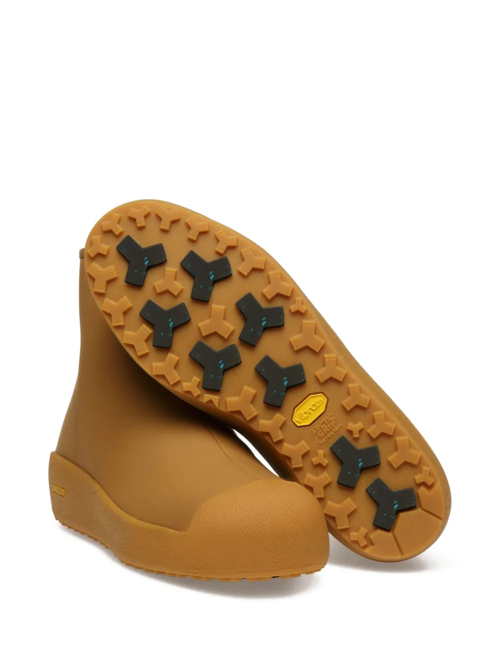 Bally Rubberen laarzen met ritssluiting Bruin