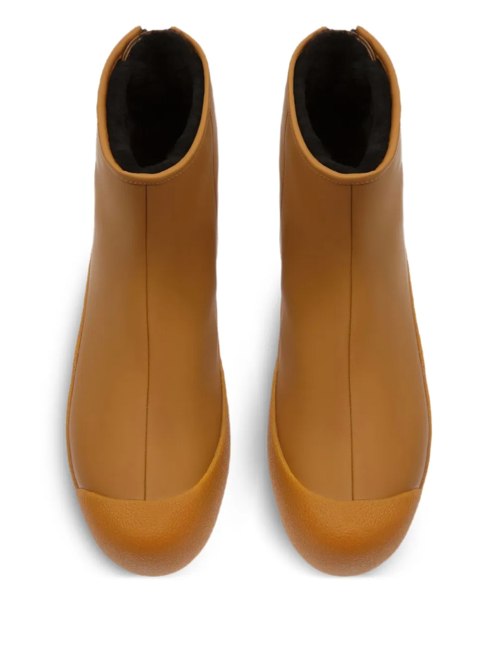 Bally Rubberen laarzen met ritssluiting Bruin
