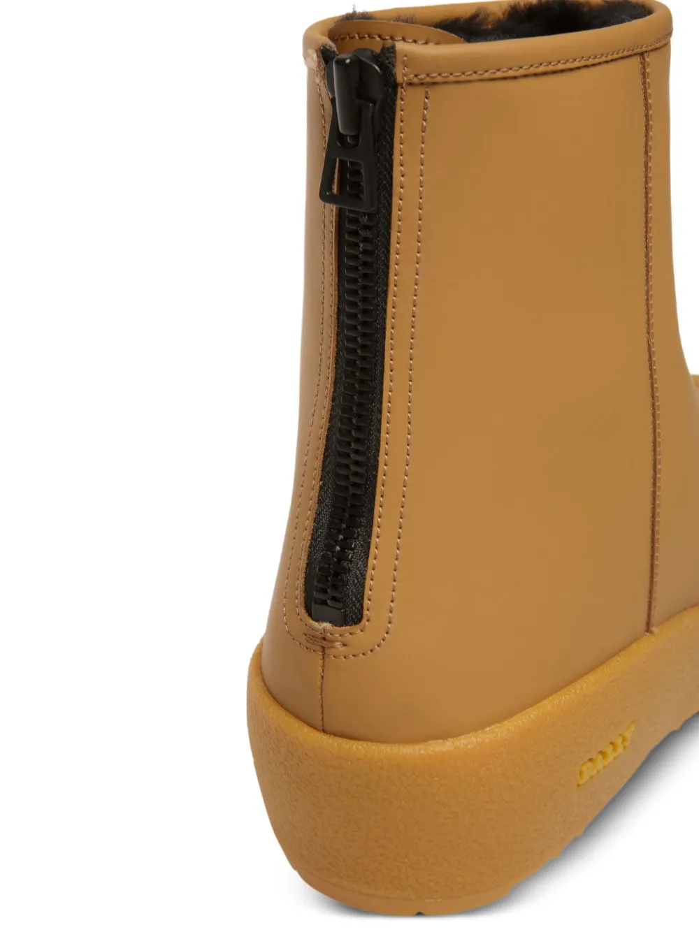 Bally Rubberen laarzen met ritssluiting Bruin