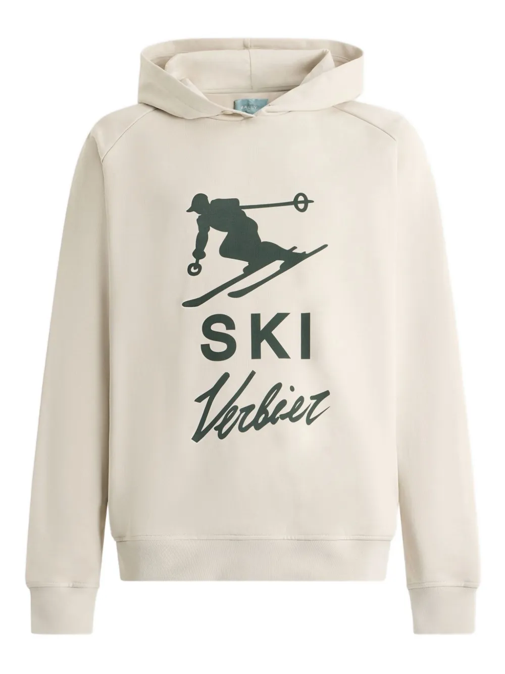 Bally ski-print hoodie | Grey | Image 1