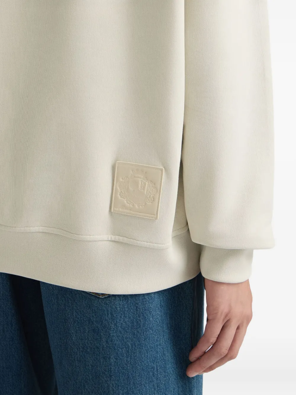 Bally Hoodie met skiprint Grijs