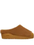 Bally Crans shearling slippers - Brown