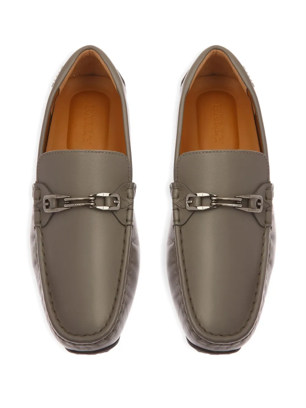 Bally Pinter leather loafers Grey