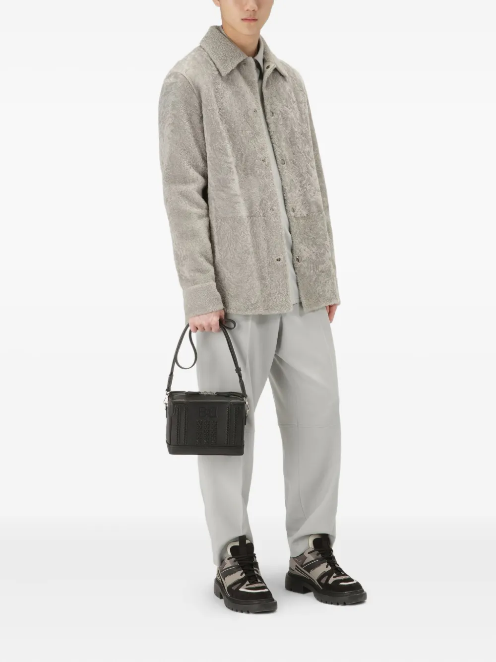 Bally pleated trousers Grijs