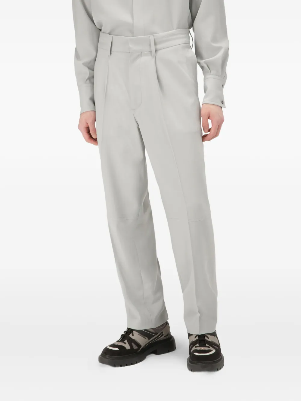 Bally pleated trousers Grijs