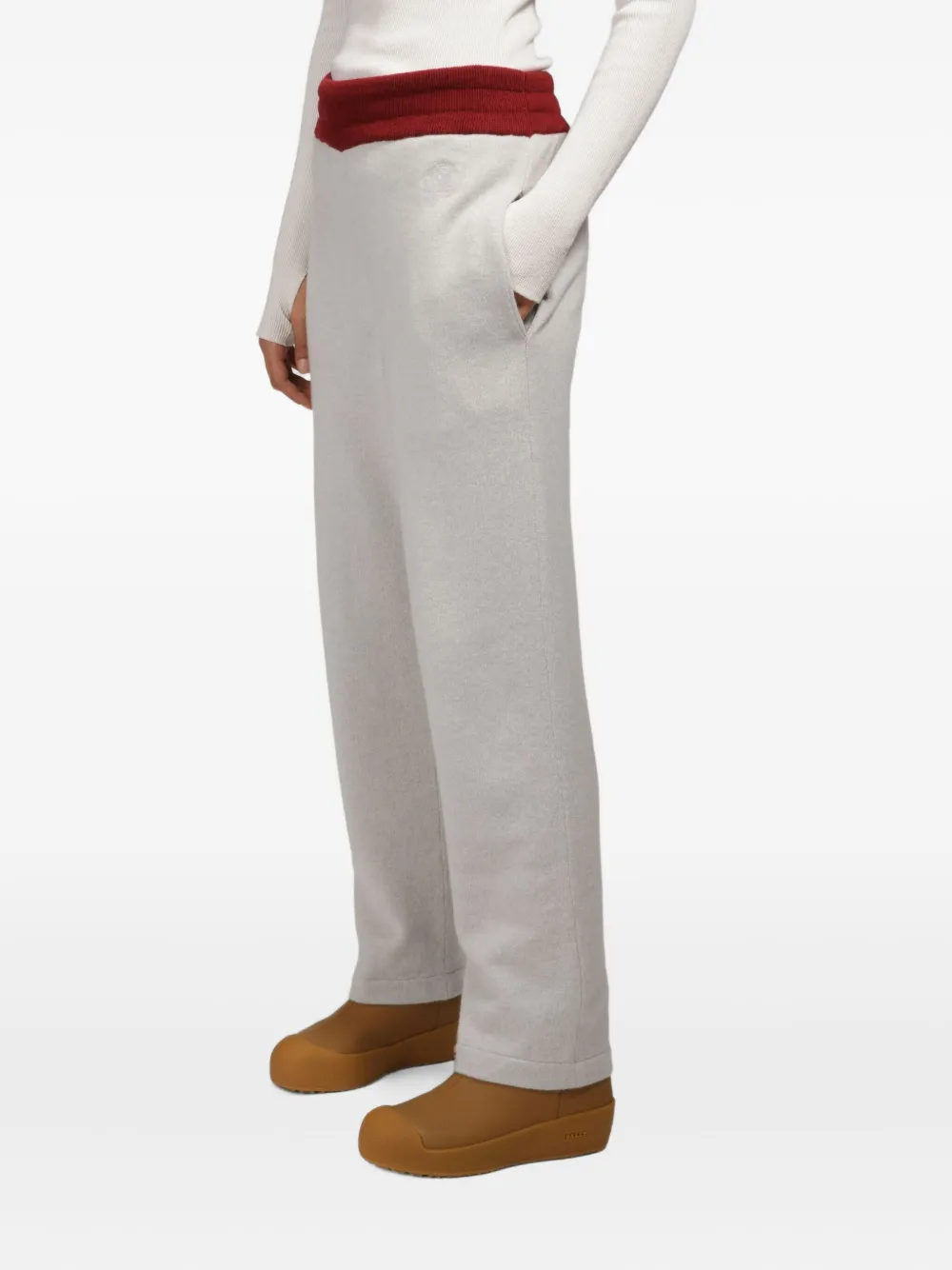 Bally Kasjmier broek Grijs