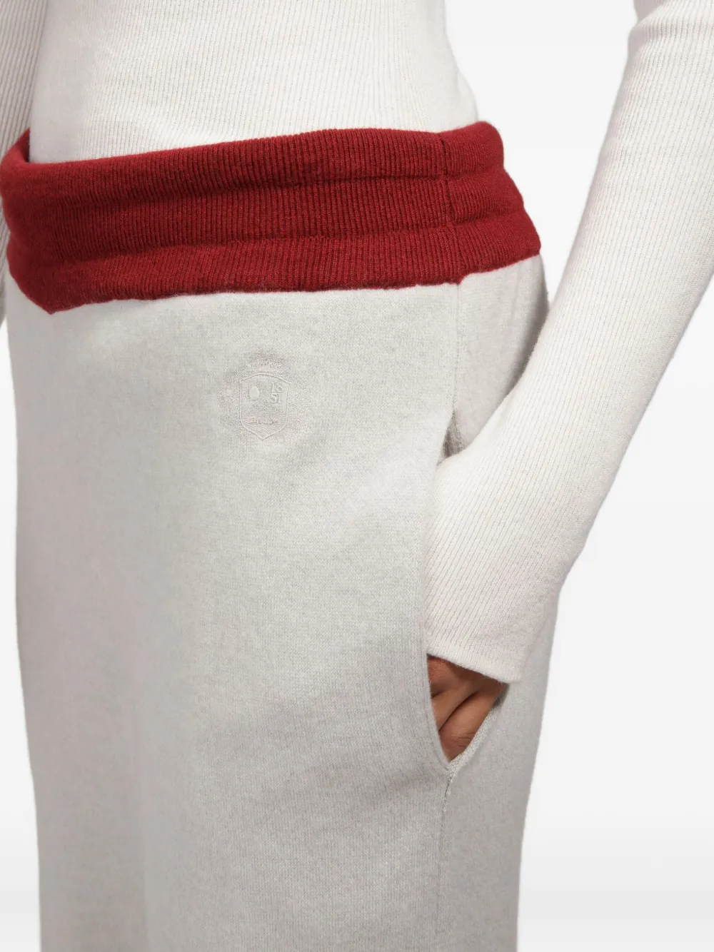 Bally Kasjmier broek Grijs