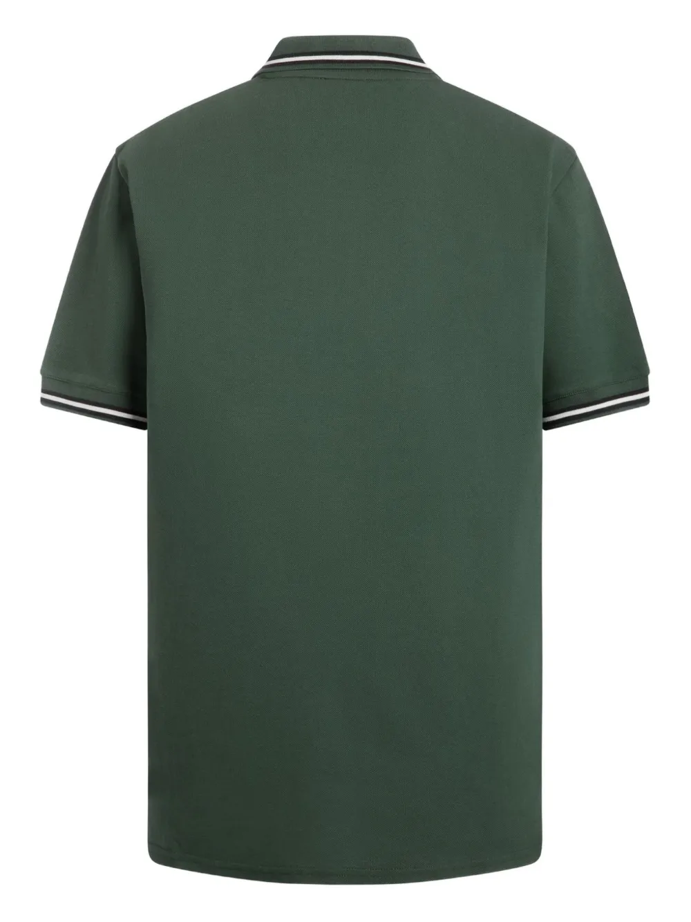 Bally Piqué poloshirt met geborduurd logo - Groen