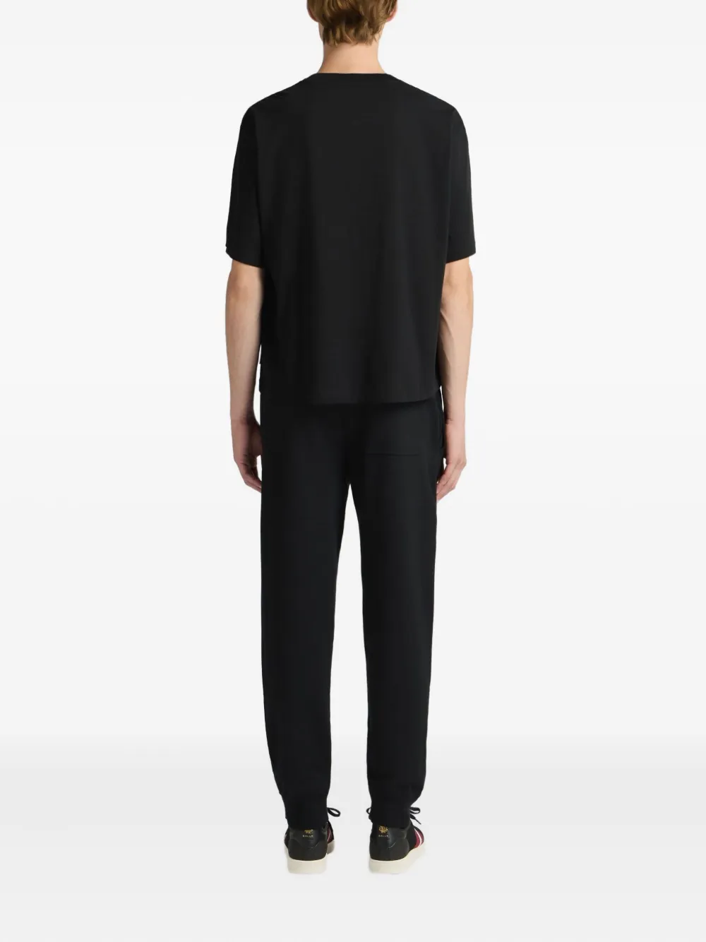 Bally St Moritz-print T-shirt In Black