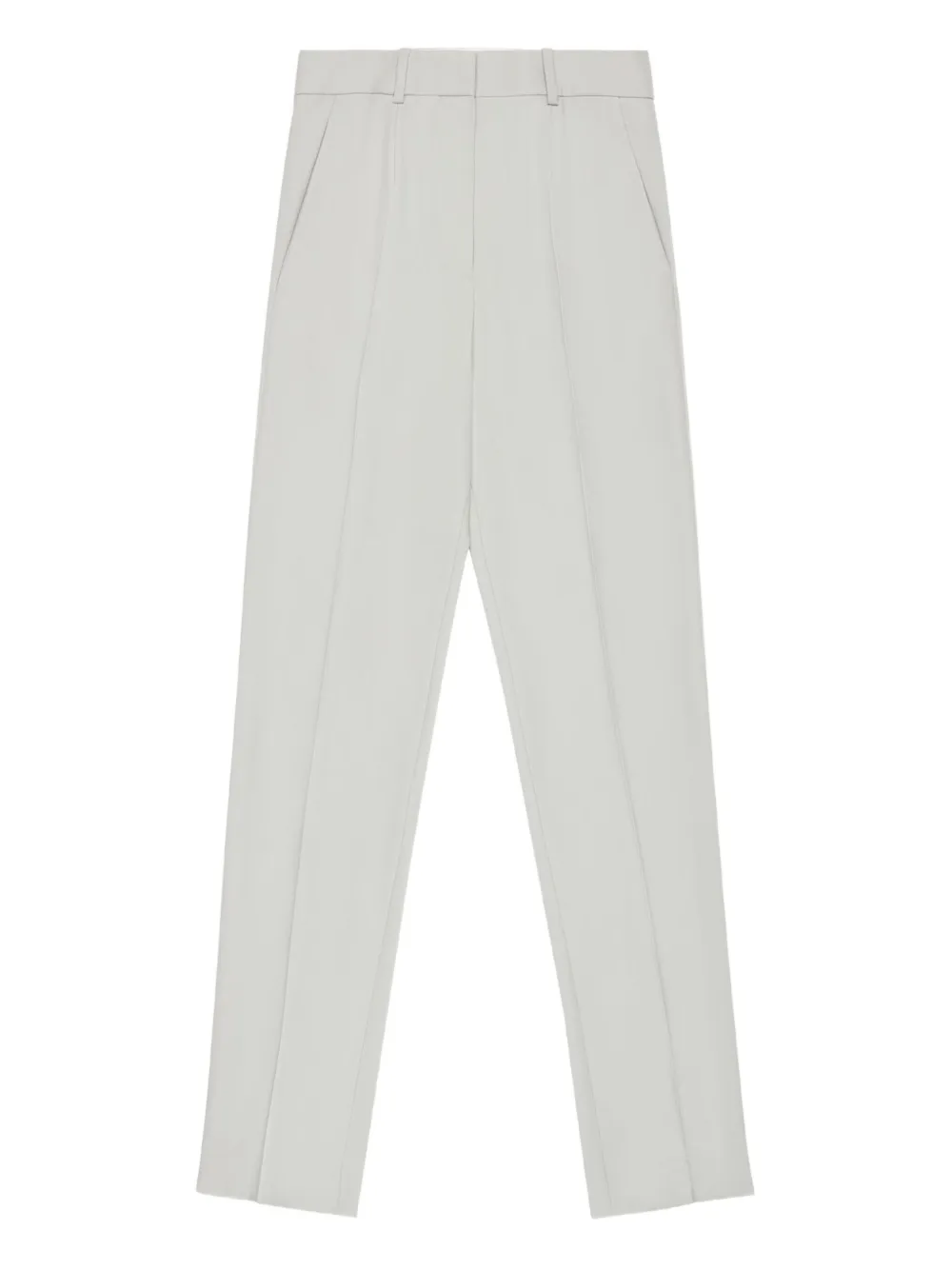 Bally zipped-cuffs wool trousers Blauw