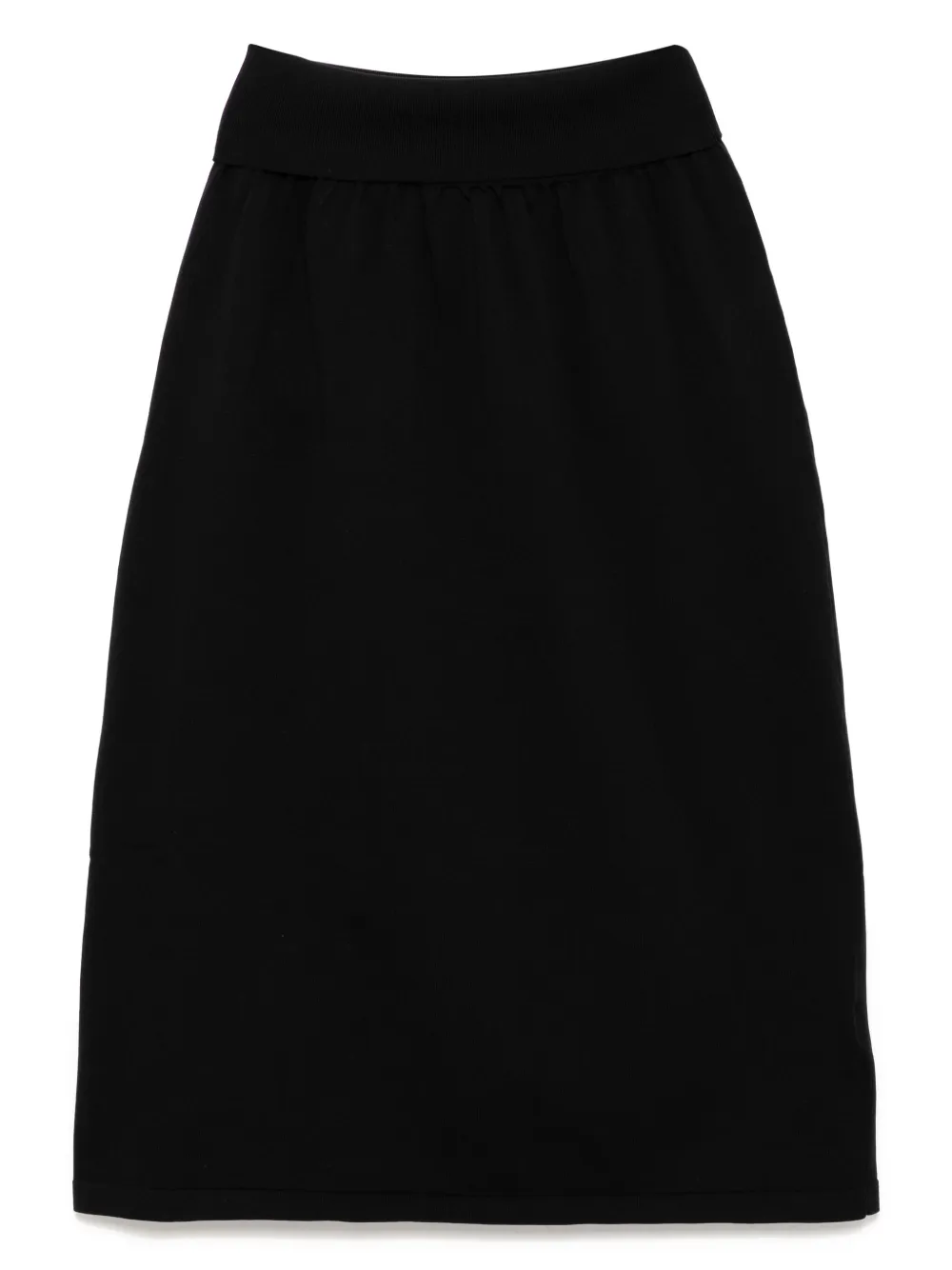 To b. by agnès b. puffy knit skirt | Black | Image 1