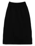 To b. by agnès b. puffy knit skirt - Black