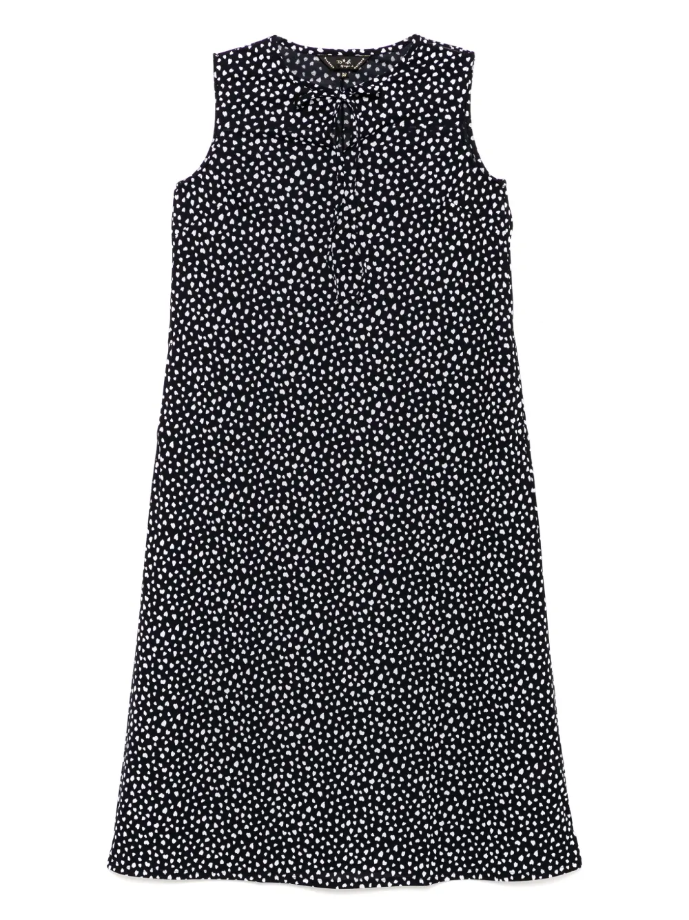 polka dot print dress