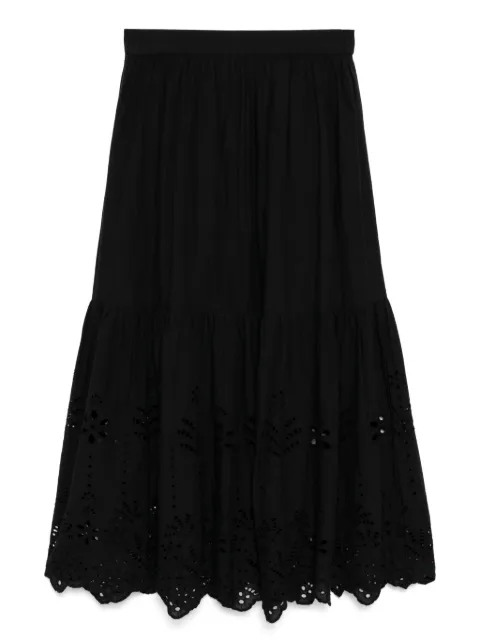 To b. by agnès b. Sheer Lace skirt