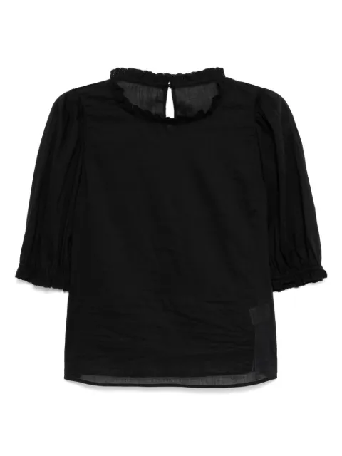 To b. by agnès b. Scalloped Lace blouse