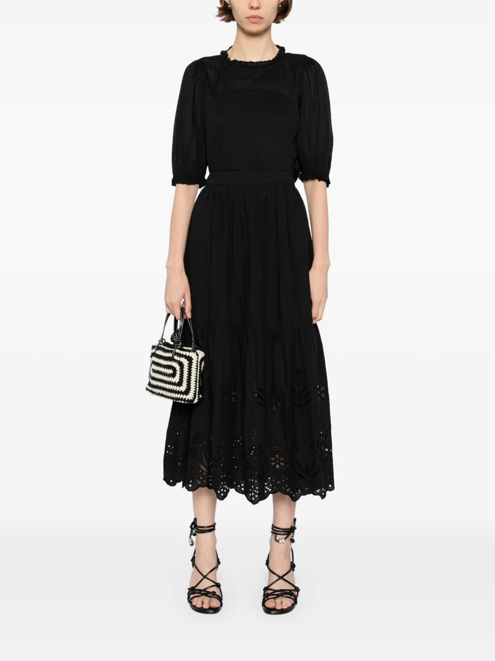To b. by agnès b. Scalloped Lace blouse | Blusas | Image 2